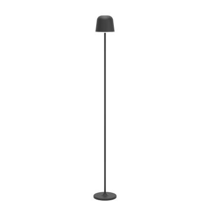 Eglo - LED Вуличний акумуляторний торшер з регулюванням яскравості LED/4,3W/5V 2400/3000/4000K IP54 чорний