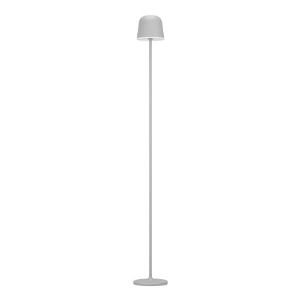 Eglo - Светодиодный уличный аккумуляторный торшер с регулированием яркости LED/4,3W/5V 2400/3000/4000K IP54 серый