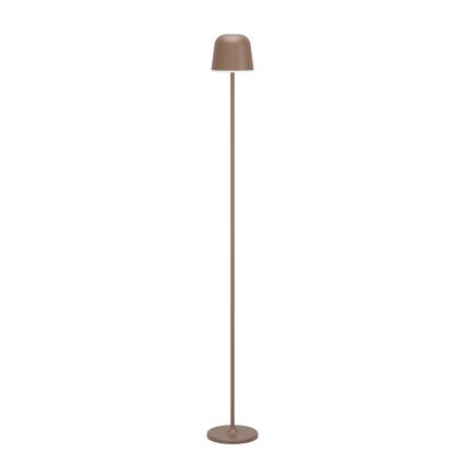 Eglo - LED Вуличний акумуляторний торшер з регулюванням яскравості LED/4,3W/230V 2400/3000/4000K IP54 коричневий