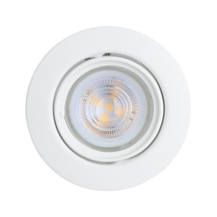 Eglo - НАБОР 3x Светодиодный встроенный светильник 1xGU10/4W/230V белый