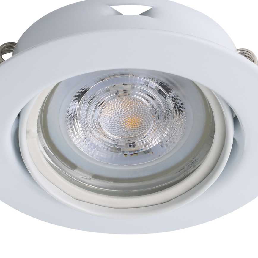Eglo - НАБОР 3x Светодиодный встроенный светильник 1xGU10/4W/230V белый
