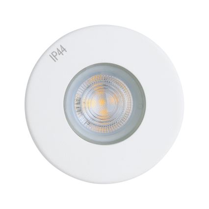 Eglo - НАБІР 3xLED Вбудований стельовий світильник для ванної 1xGU10/4W/230V IP44 білий