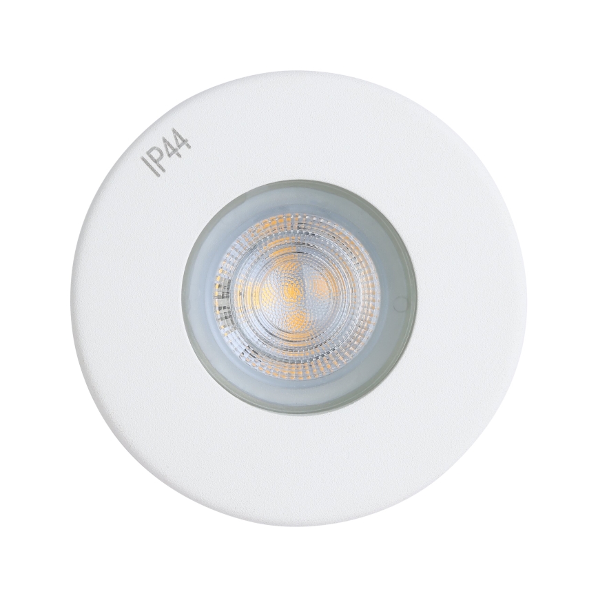 Eglo - НАБІР 3xLED Вбудований стельовий світильник для ванної 1xGU10/4W/230V IP44 білий