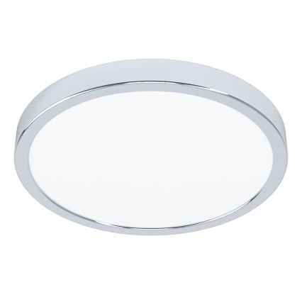Eglo - LED стельовий світильник для ванної кімнати LED/14,2W/230V 2700/4000/6500K діам. 27,8 см IP44 глянцевий хром