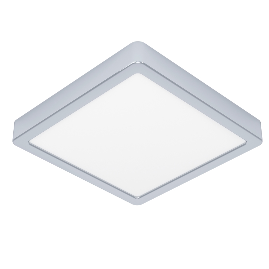 Eglo - LED стельовий світильник для ванної кімнати LED/10,5W/230V 2700/4000/6500K 22x22 см IP44 глянцевий хром