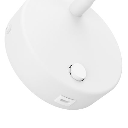 Eglo - гнучка настінна LED-лампа з USB LED/3,8W/230V біла