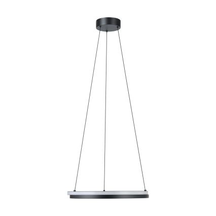 Eglo - LED затемнювана люстра на тросі 2xLED/20W/230V 2700-6500K діам. 48 см чорна + пульт дистанційного керування