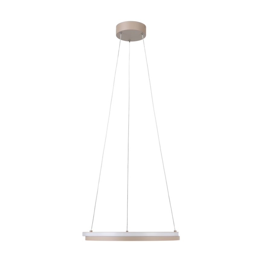 Eglo - LED-люстра з регулюванням яскравості на тросі 2xLED/20W/230V 2700-6500K діаметр 48 см бежева + пульт дистанційного керування