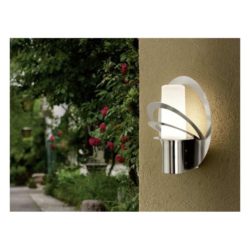 EGLO 90183 - Уличный настенный светильник AVELLINO 1xE27/60W IP54 белый