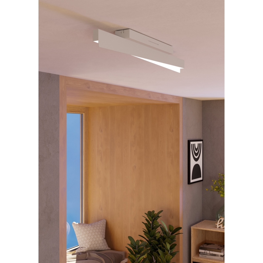 Eglo - LED RGBW диммируемый потолочный светильник LED/13W/230V 2700-6500K серый