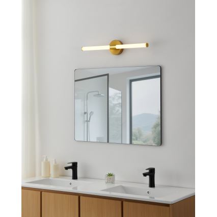 Eglo - LED светильник для зеркала в ванной LED/11W/230V 3000/4000/6500K 60 cm IP44 золотой