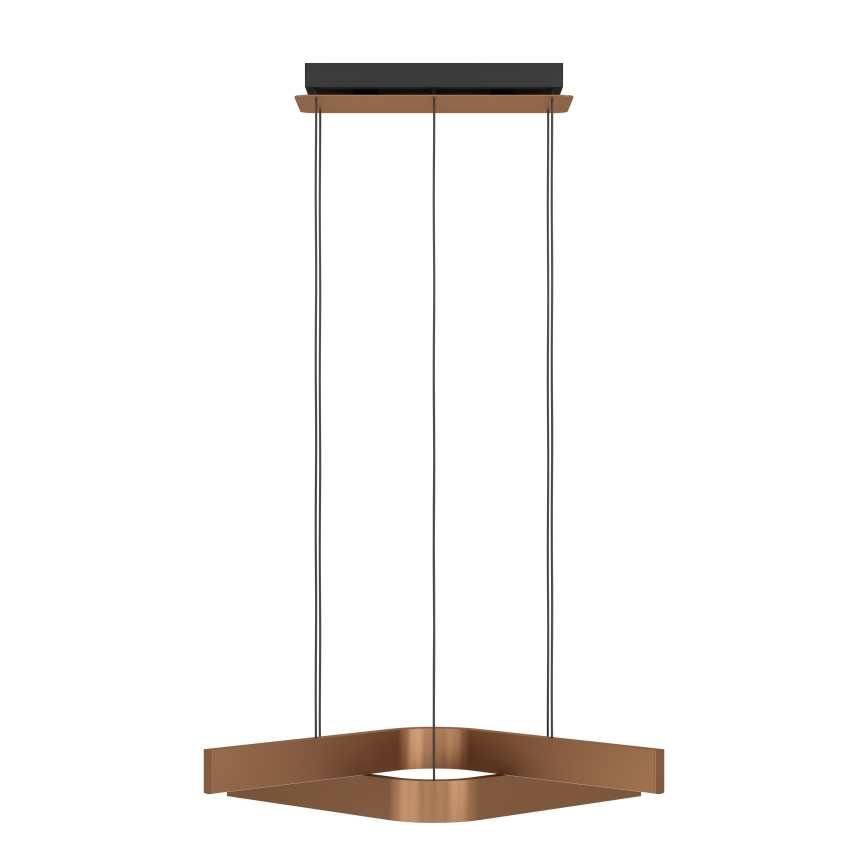 Eglo - LED RGBW диммируемая люстра на тросе 2xLED/18W/230V медная/чёрная