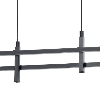 Eglo - LED люстра на тросі LED/20W/230V чорна