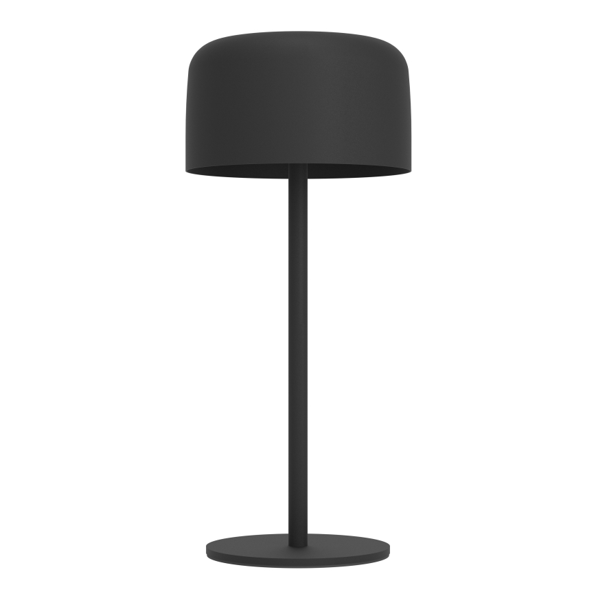 Eglo - солнечная сенсорная настольная LED-лампа LED/2,8W/3,7V 1800 mAh IP44 черная