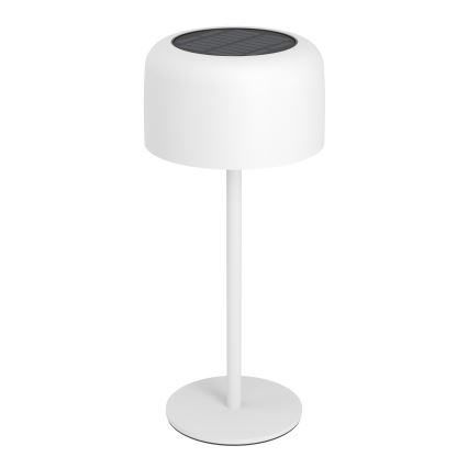 Eglo - LED сонячна акумуляторна сенсорна настільна лампа LED/2,8W/3,7V 1800 mAh IP44 біла