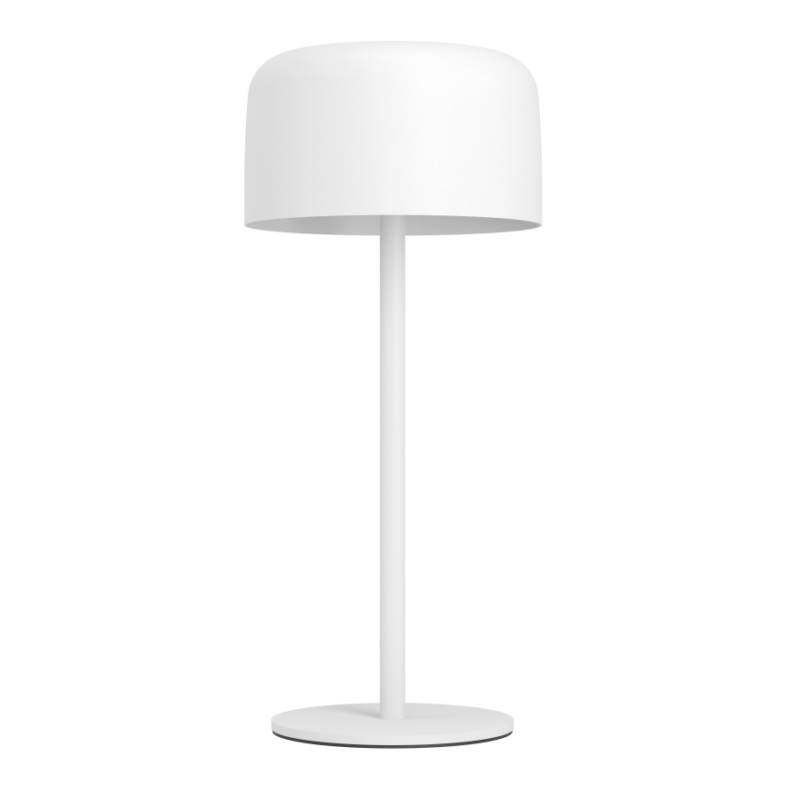 Eglo - LED сонячна акумуляторна сенсорна настільна лампа LED/2,8W/3,7V 1800 mAh IP44 біла