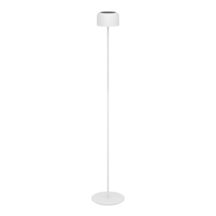 Eglo - LED сонячна перезаряджувана сенсорна підлогова лампа LED/2,8W/3,7V 1800 mAh IP44 біла