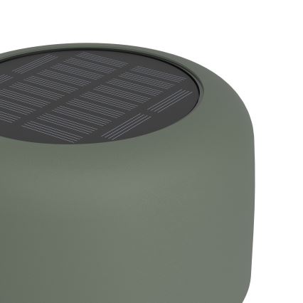 Eglo - солнечная аккумуляторная сенсорная настольная лампа LED/2,8W/3,7V 1800 mAh IP44 зелёная