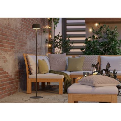 Eglo - LED сонячна зарядна сенсорна підлогова лампа LED/2,8W/3,7V 1800 mAh IP44 зелена