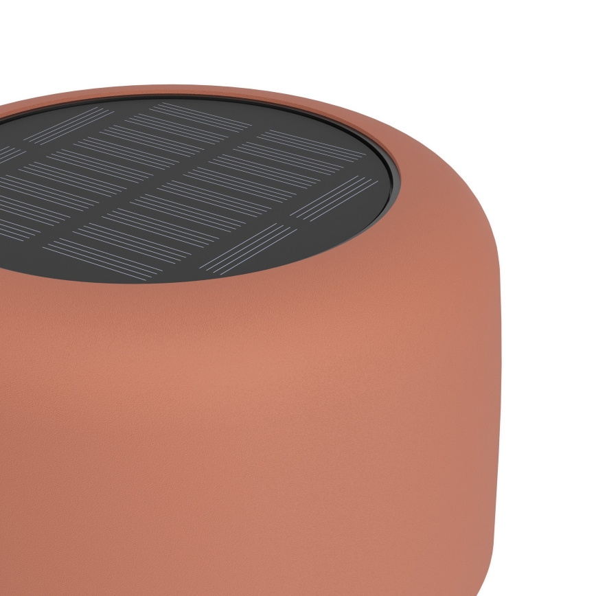 Eglo - сенсорная настольная лампа с солнечной зарядкой, LED/2,8W/3,7V 1800 mAh, IP44, оранжевая