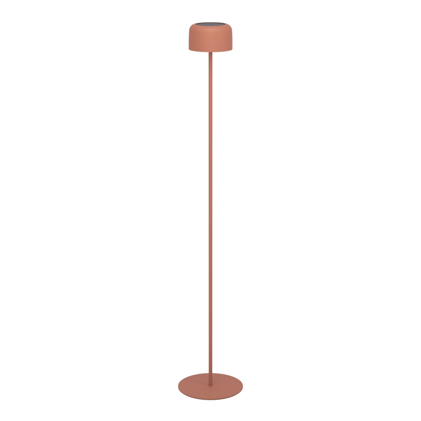 Eglo - сонячна акумуляторна сенсорна підлогова лампа LED/2,8W/3,7V 1800 mAh IP44 помаранчева