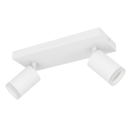 Eglo - LED RGBW точковий світильник з регульованою яскравістю 2xLED/3,7W/230V 2700-6500K білий