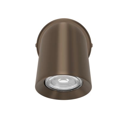 Eglo - Настінний точковий світильник 1xGU10/5W/230V бронзовий