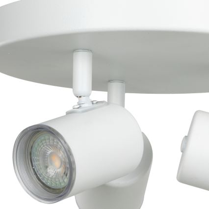 Eglo - Точечный светильник для ванной 3xGU10/5W/230V Ø 25 см IP44 белый