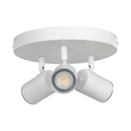 Eglo - Точковий світильник для ванної кімнати 3xGU10/5W/230V IP44 білий