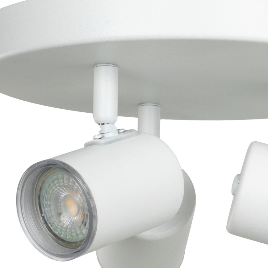 Eglo - Точковий світильник для ванної кімнати 3xGU10/5W/230V IP44 білий