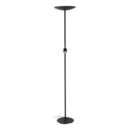 Eglo - LED-торшер з регулюванням яскравості LED/26,5W/230V + LED/4W чорний