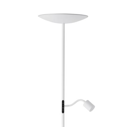 Eglo - Диммируемый LED-торшер LED/26,5W/230V + LED/4W белый