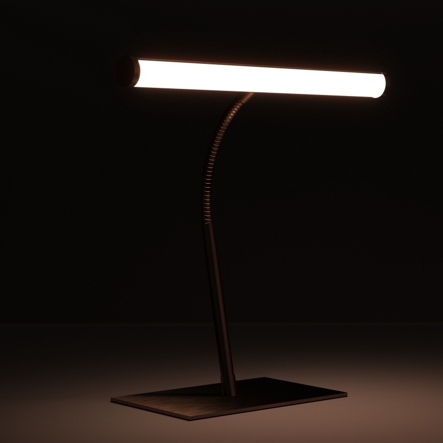 Eglo - сенсорна настільна LED-лампа з регулюванням яскравості LED/5W/230V 2700/4000/6500K матовий хром