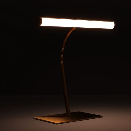 Eglo - LED сенсорная настольная лампа с диммером LED/5W/230V 2700/4000/6500K золотистая