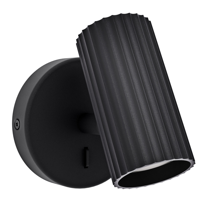 Eglo - настінний точковий світильник 1xGU10/5W/230V, чорний