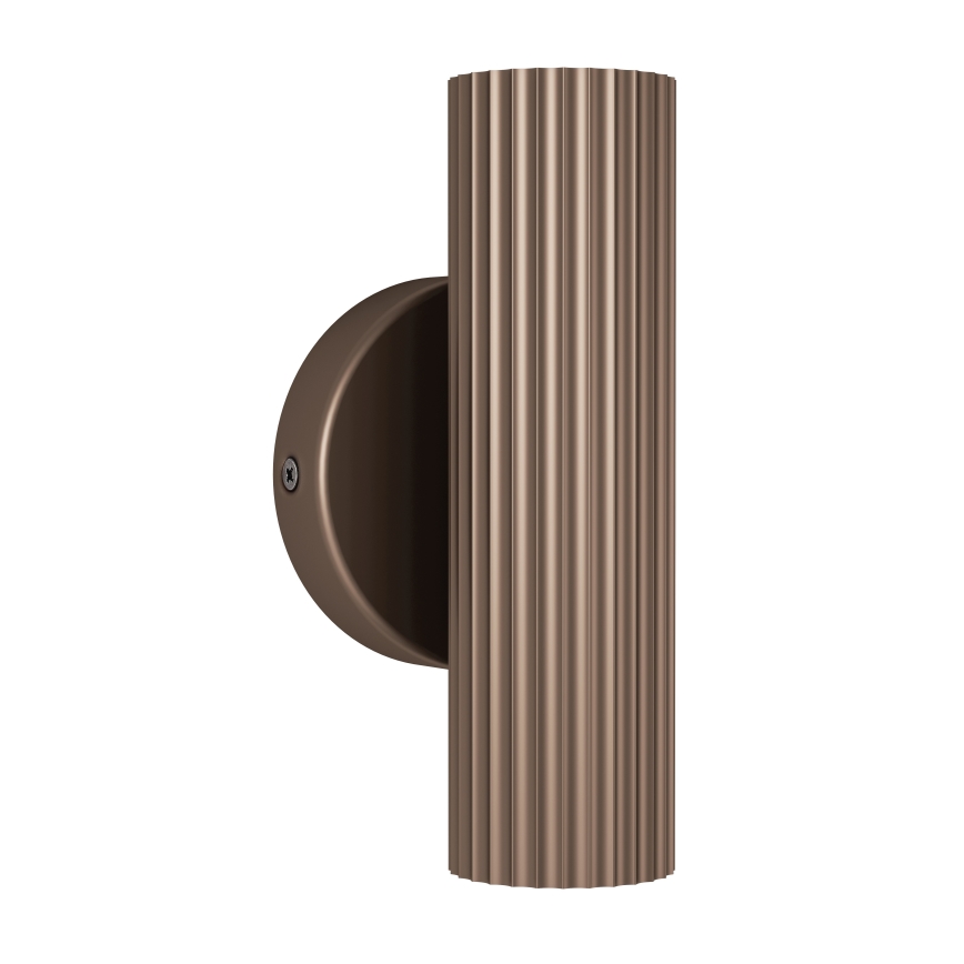 Eglo - настінний світильник 2xGU10/5W/230V коричневий