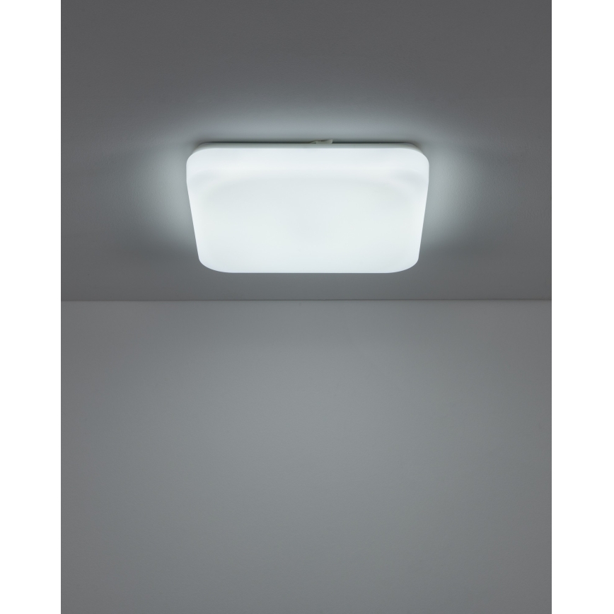 Eglo - LED стельовий світильник для ванної кімнати LED/18 Вт/230 В 3000/4000/6000 К 33x33 см IP44
