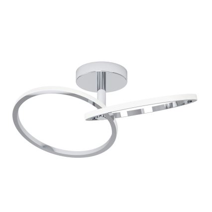 Eglo - LED стельовий світильник LED/12W/230V 2700/4000/6500K глянцевий хром