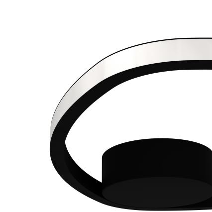 Eglo - стельовий світильник LED, 9,7 Вт, 230 В, діаметр 37,5 см, чорний