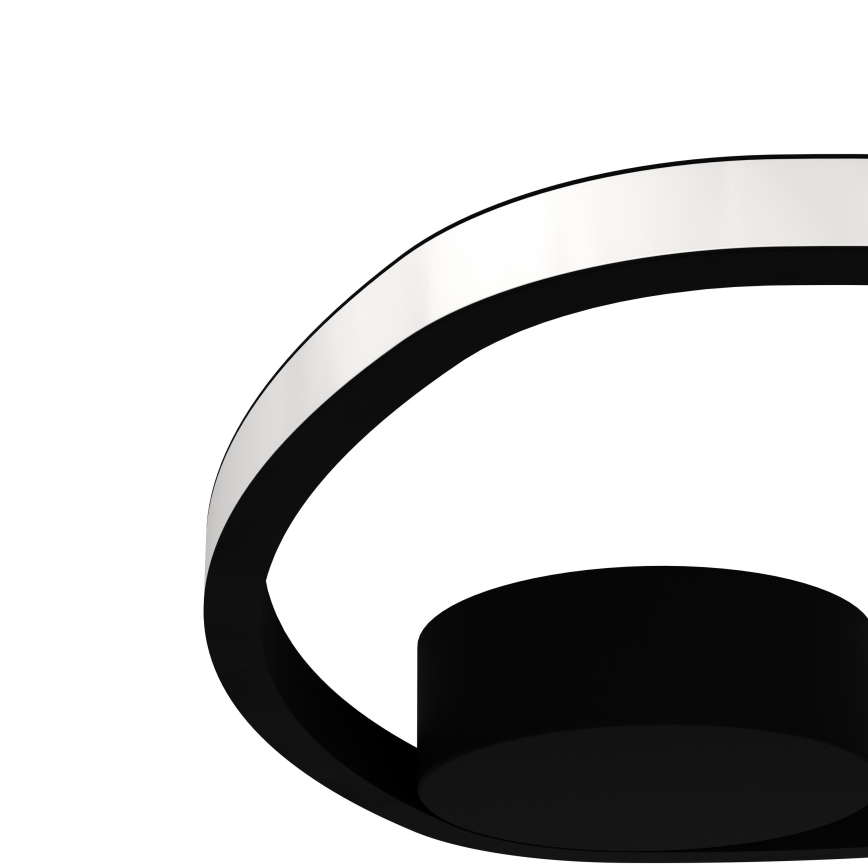 Eglo - стельовий світильник LED, 9,7 Вт, 230 В, діаметр 37,5 см, чорний