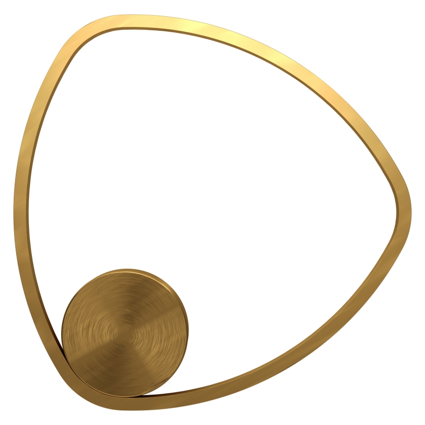 Eglo - LED стельовий світильник, 9,7 Вт, 230 В, діаметр 37,5 см, золотистий