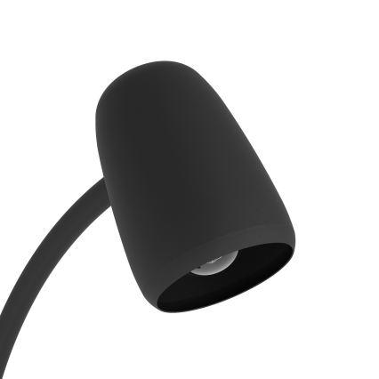 Егло - Підлогова лампа 1xE14/18W/230V чорна