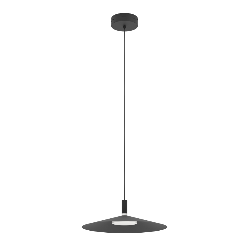 Eglo - LED RGBW люстра на тросі з можливістю затемнення LED/15,5W/230V 2700-6500K чорна