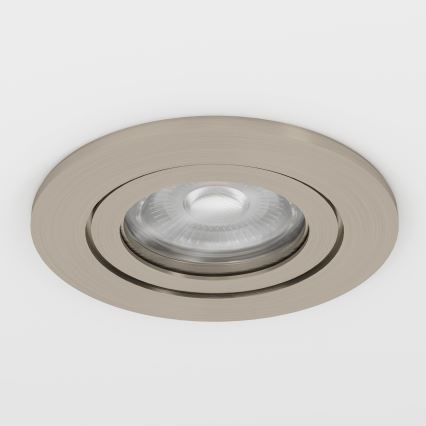 Eglo - LED встраиваемый потолочный точечный светильник для ванной комнаты 1xGU10/4,5W/230V IP44 матовый хром
