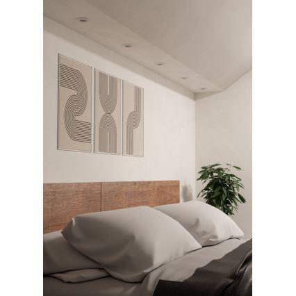 Eglo - LED вбудований точковий світильник 1xGU10/4,5W/230V білий