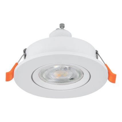 Eglo - LED вбудований точковий світильник 1xGU10/4,5W/230V білий
