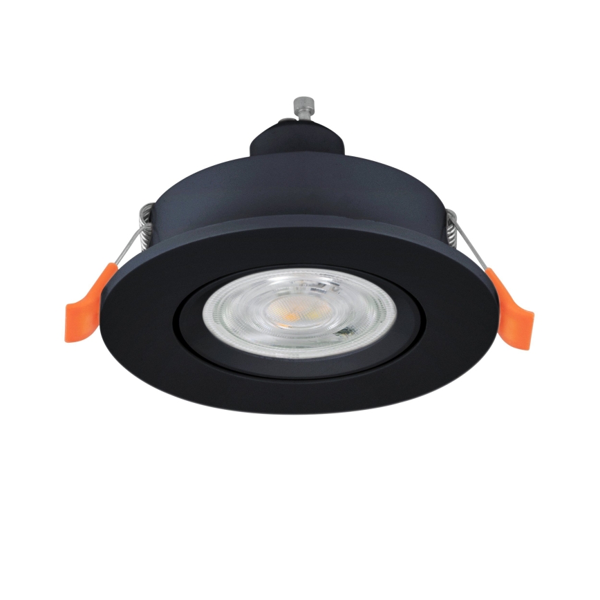 Eglo - Вбудований точковий світильник LED/4,8W/230V 2700/4000/6500K чорний