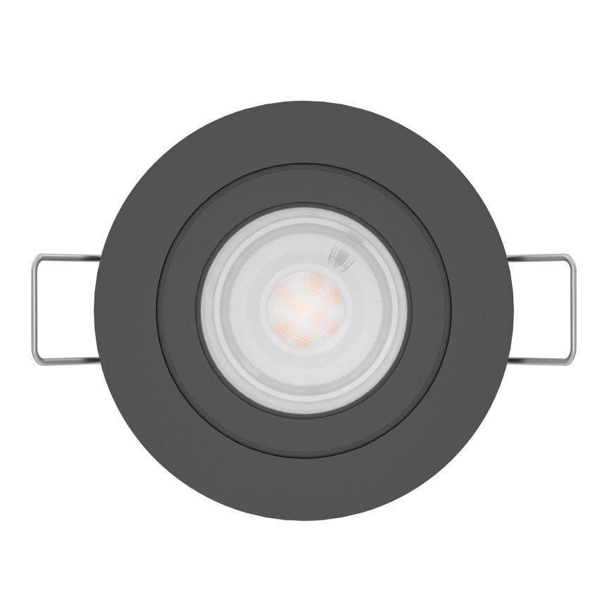 Eglo - Вбудований точковий світильник LED/4,8W/230V 2700/4000/6500K чорний