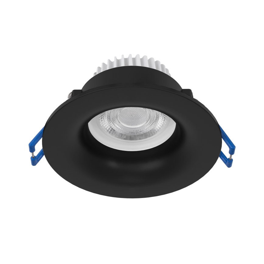 Eglo - LED вбудований світильник для ванної кімнати LED/4,9 Вт/230 В 2700/4000/6500К діам. 8,8 см IP65 чорний
