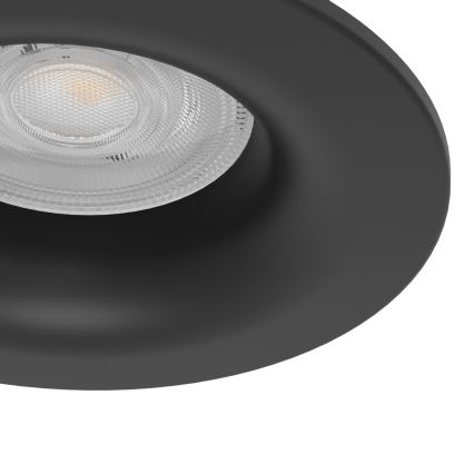 Eglo - LED вбудований світильник для ванної кімнати LED/4,9 Вт/230 В 2700/4000/6500К діам. 8,8 см IP65 чорний